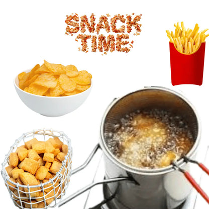 Deep Frying Multipurpose Pot