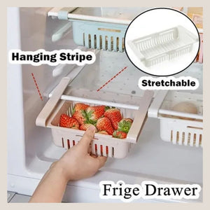 Adjustable & Stretchable Storage Basket(Pack of 2)