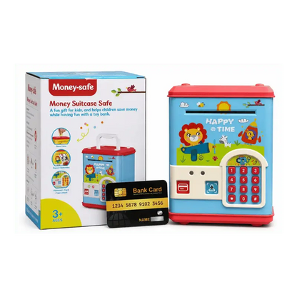 Happy Time Money Safe with Face, Card and Password Unlock