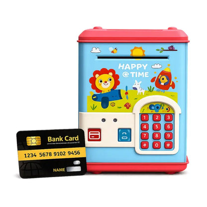 Happy Time Money Safe with Face, Card and Password Unlock