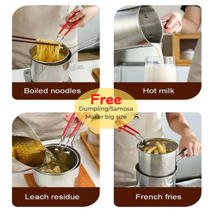 Stainless Steel Deep Frying Pot