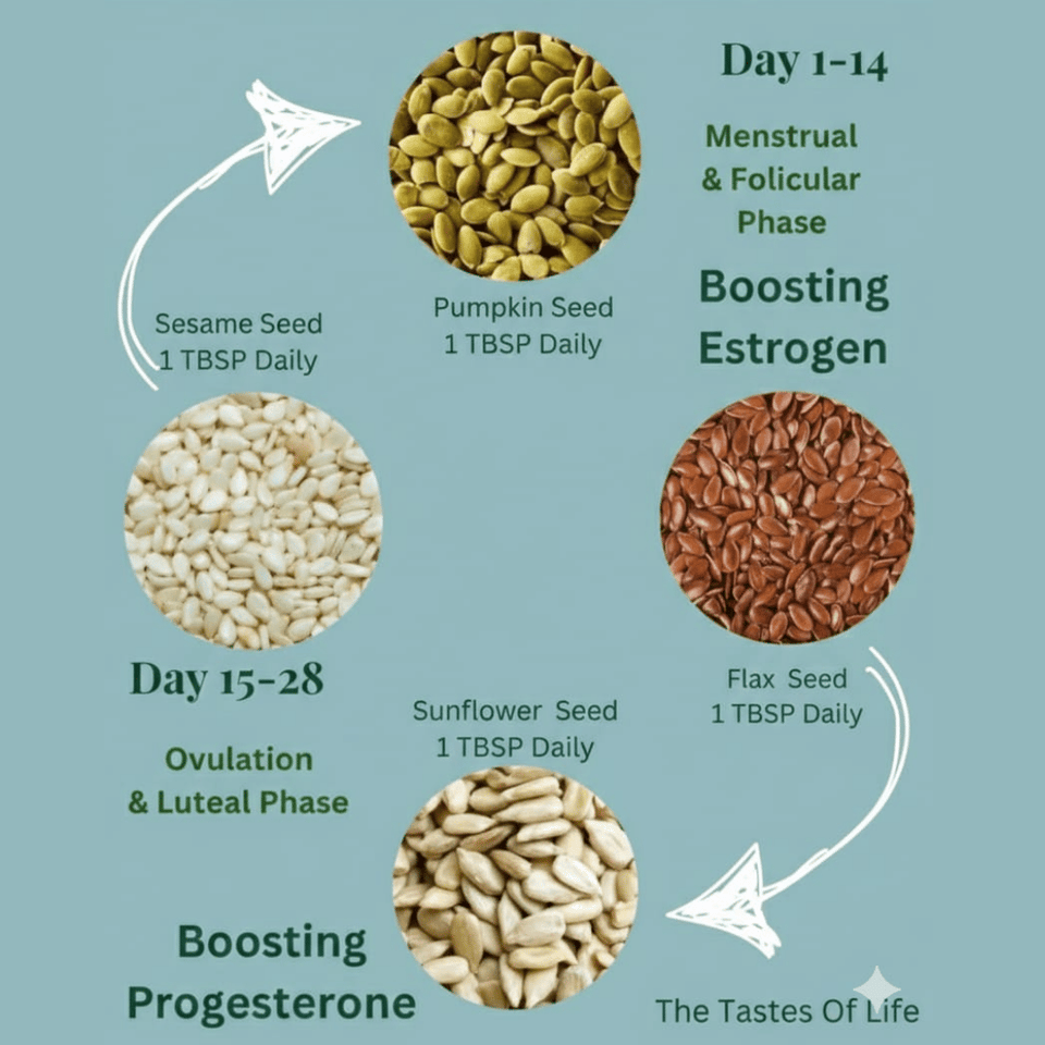 Seed Cycling Kit – PCOS & Fertility Support